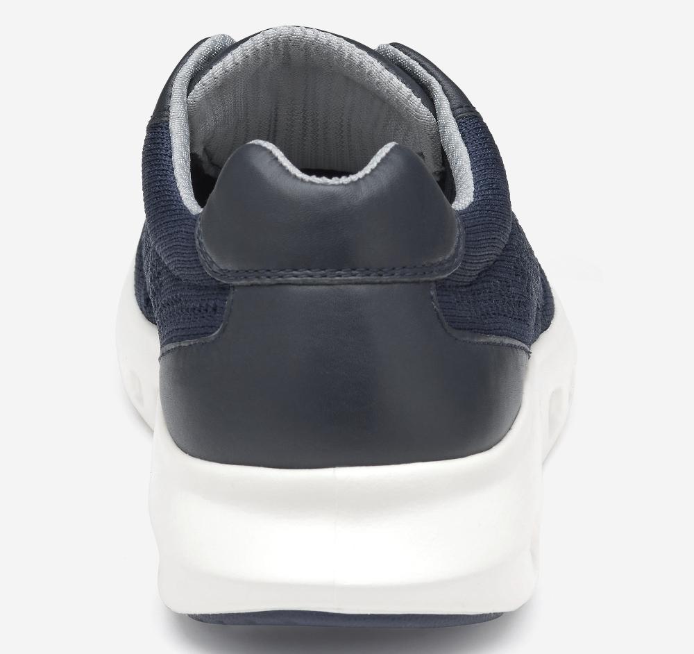 Johnston & Murphy Activate Knit Plain Toe Navy Knit
