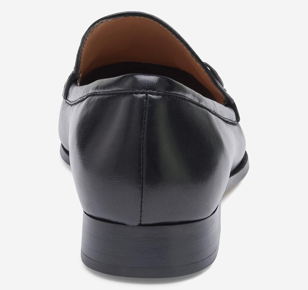 Johnston & Murphy Ali Bit Loafer Black Glove Leather