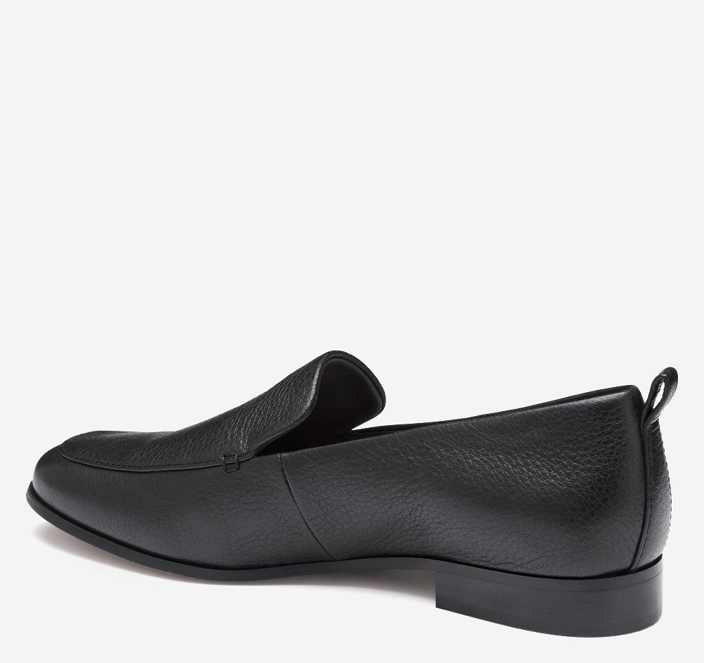 Johnston & Murphy Ali Loafer Black Calfskin