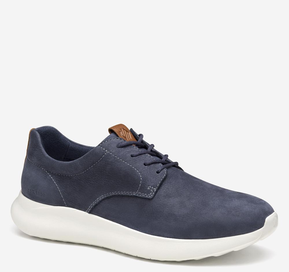 johnston & murphy Amherst 2.0 Plain Toe Navy Nubuck