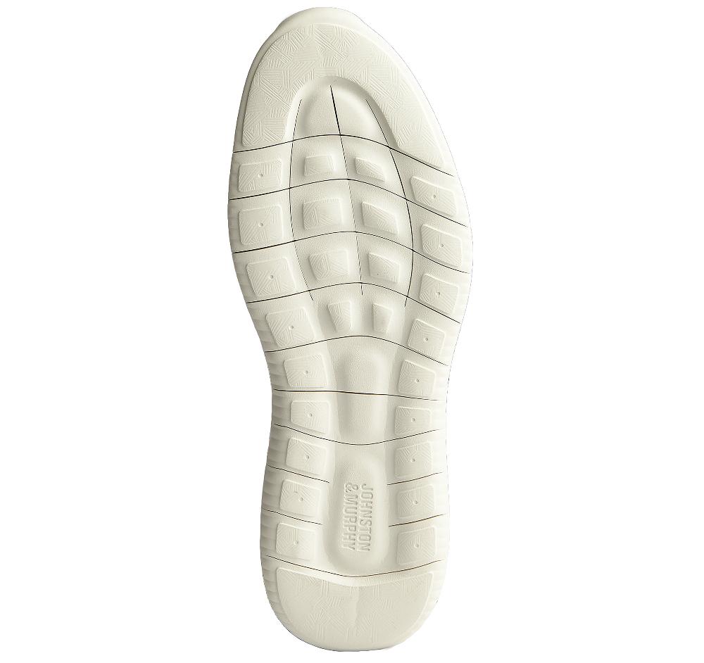 Johnston & Murphy Amherst Knit U-Throat Gray Knit