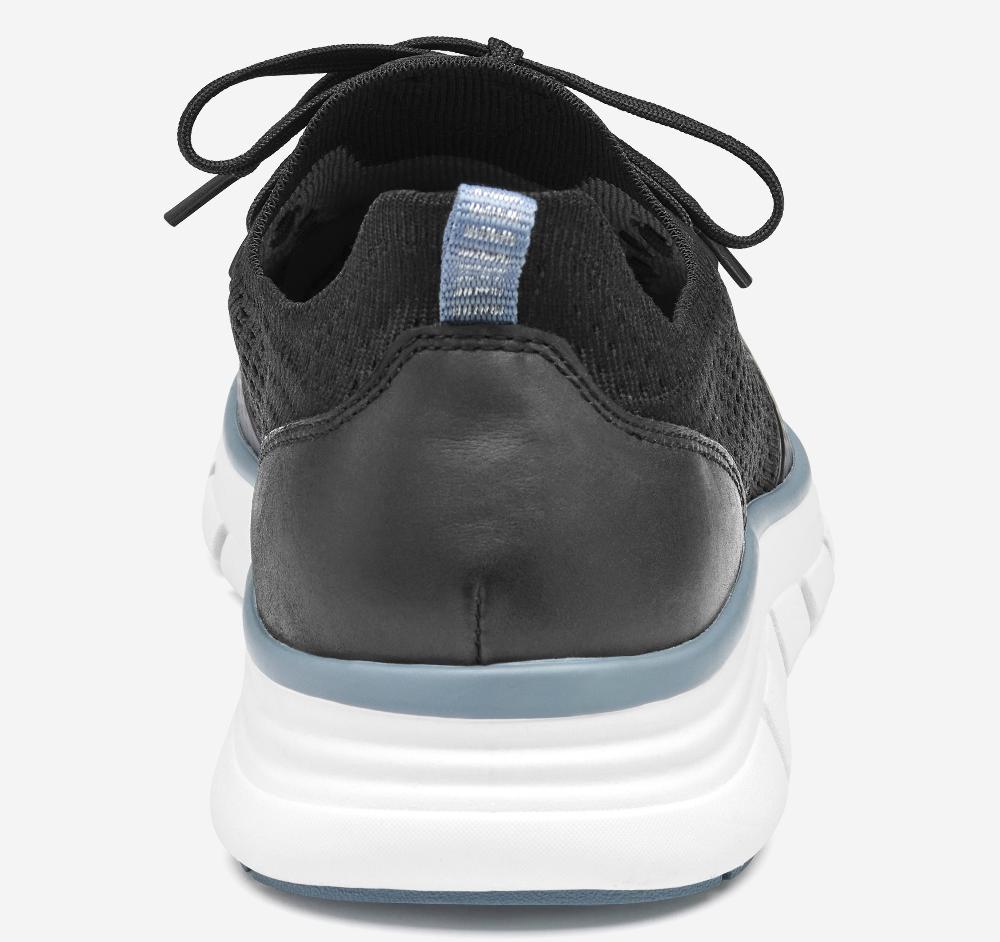 Johnston & Murphy Amherst Lug Knit Sport Black Knit