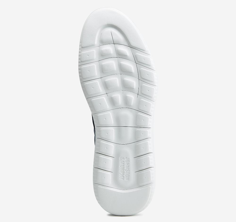 Johnston & Murphy Amherst Plain Toe Navy Nubuck