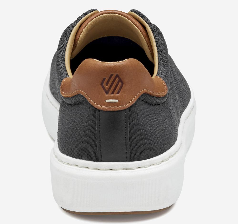 Johnston & Murphy Anders Knit Lace-To-Toe Black Knit