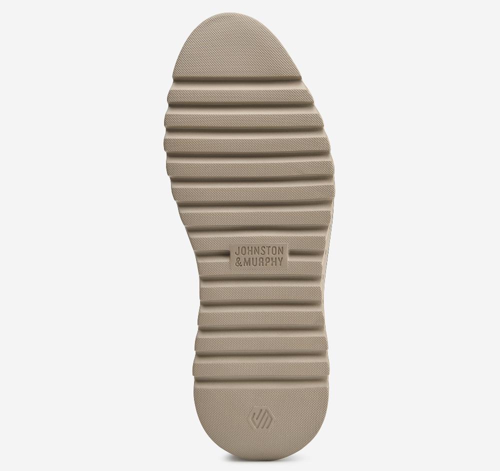 Johnston & Murphy Braydon Plain Toe Tan Full Grain