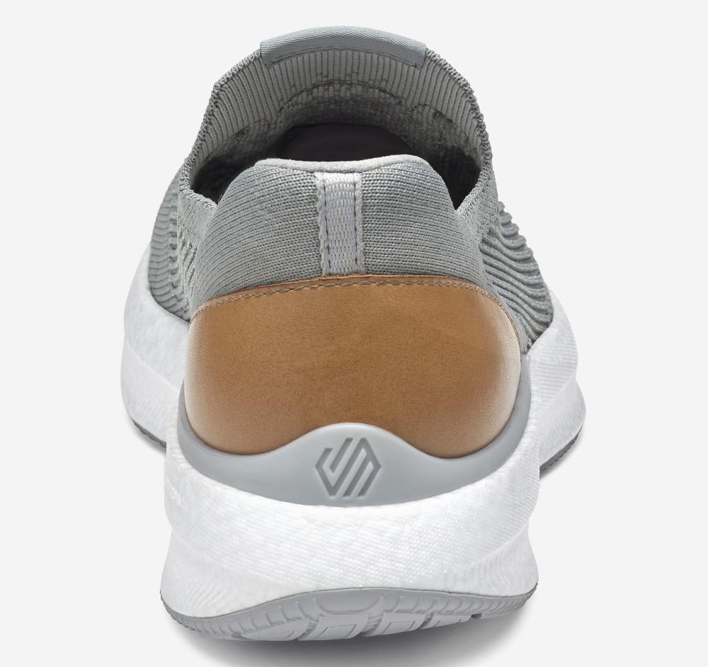 Johnston & Murphy Briley Knit Jogger Gray Knit