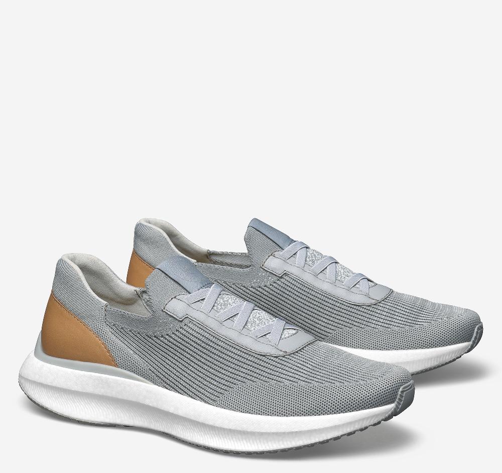 johnston & murphy Briley Knit Jogger Gray Knit