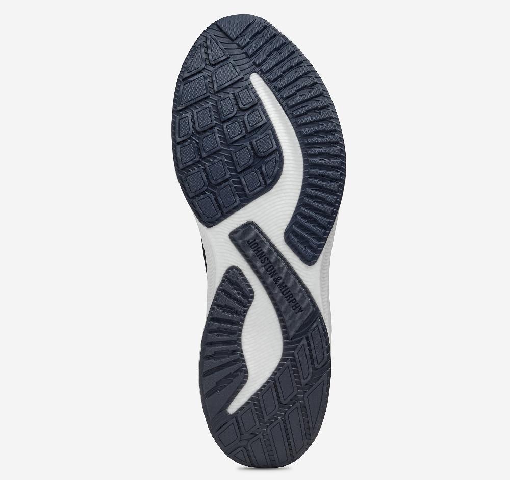 Johnston & Murphy Briley Knit Jogger Navy Knit