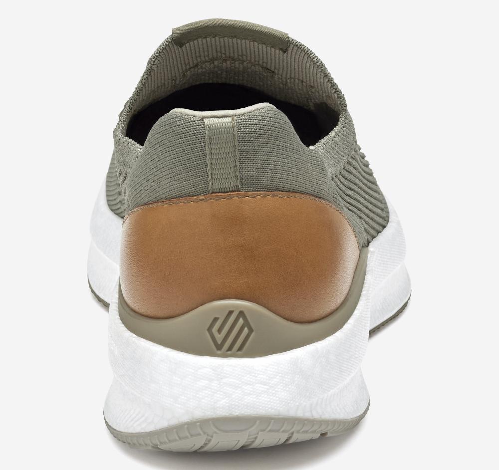 Johnston & Murphy Briley Knit Jogger Taupe Knit