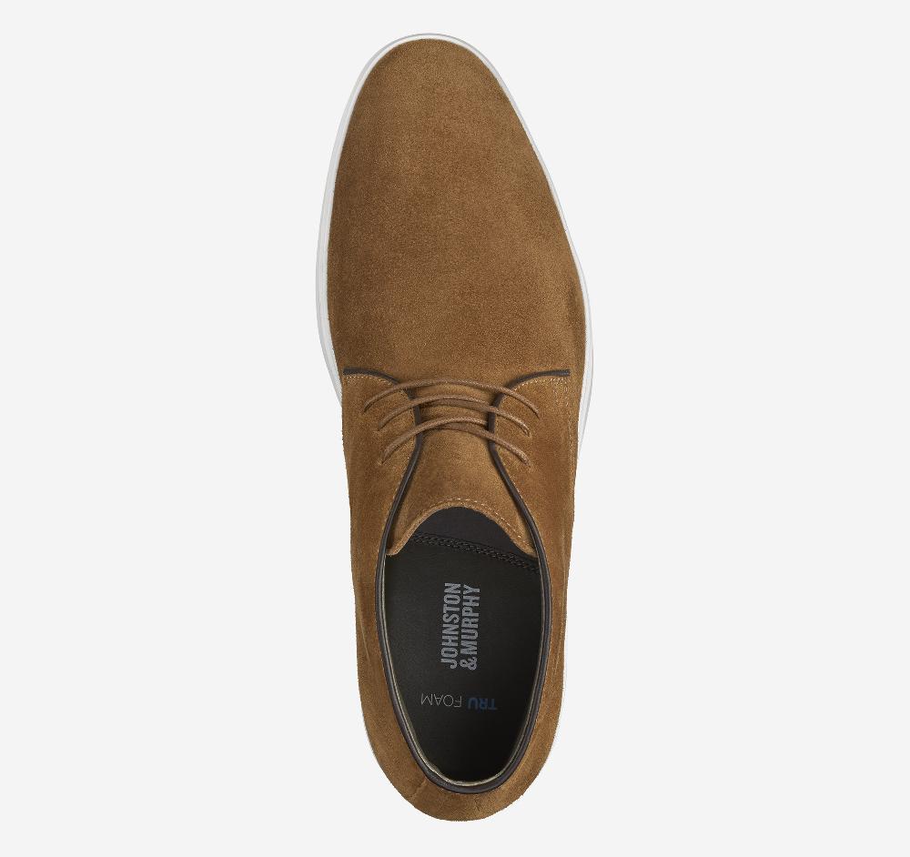 Johnston & Murphy Brody Chukka Snuff Suede
