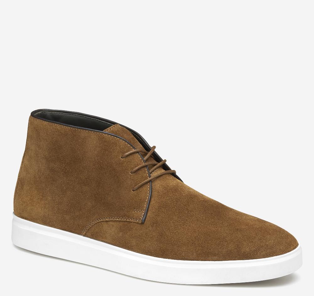 johnston & murphy Brody Chukka Snuff Suede