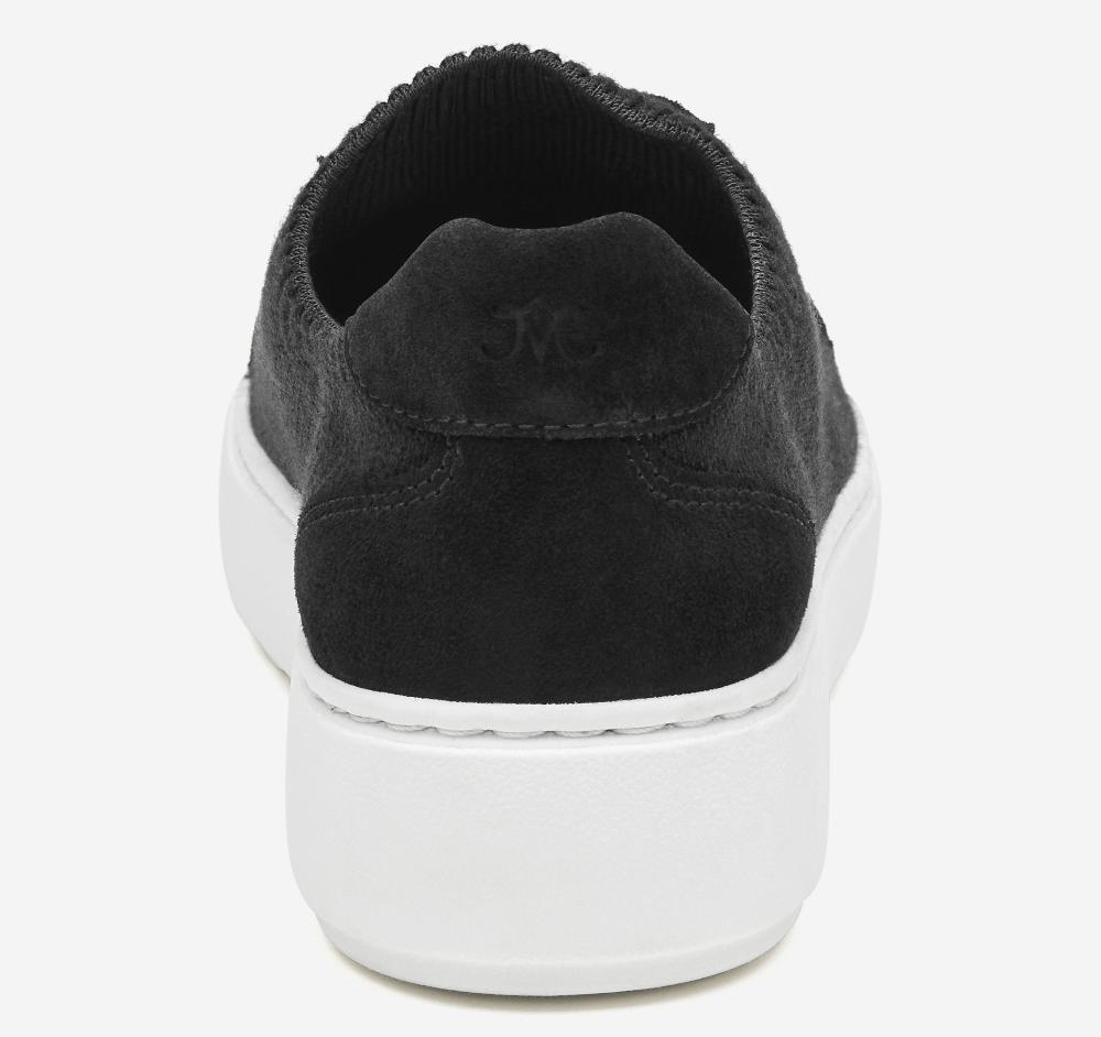 Johnston & Murphy Cammie Knit Lace-Up Black Knit