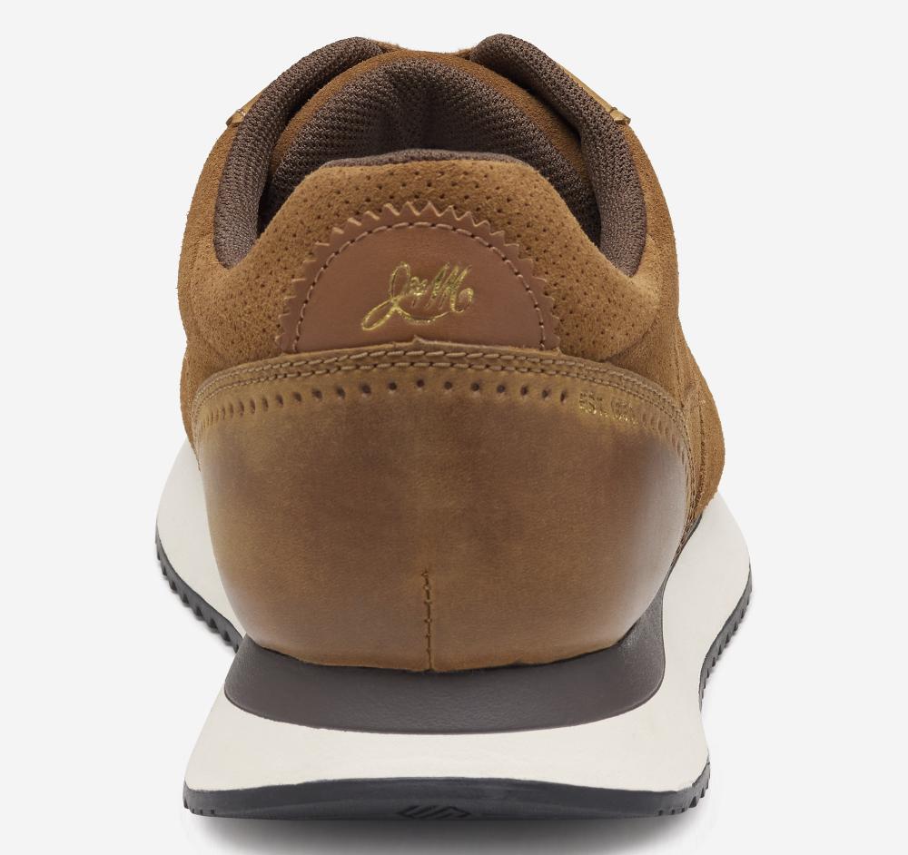 Johnston & Murphy Chase Perfed T-Toe Snuff Suede