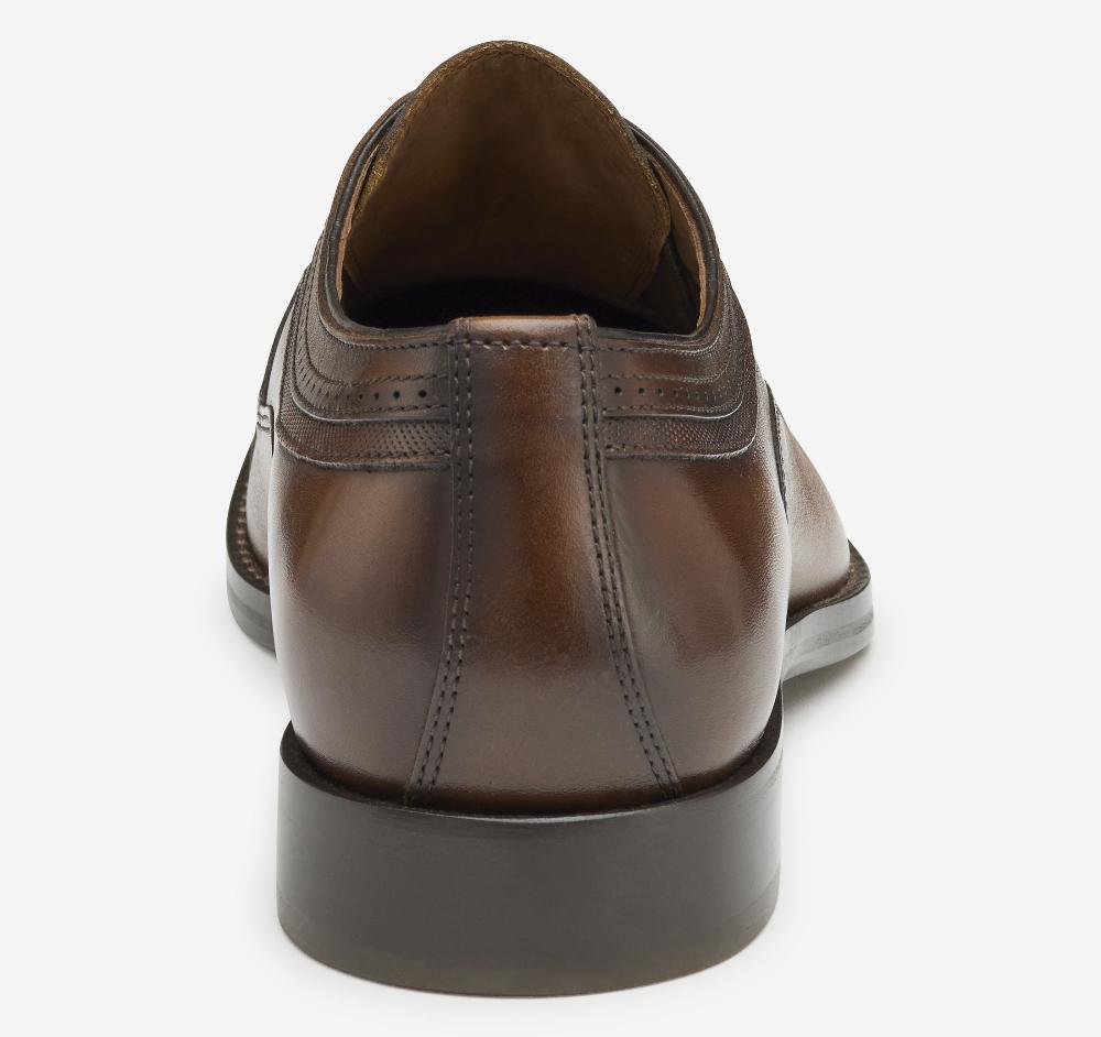 Johnston & Murphy Danridge Cap Toe Tan Full Grain