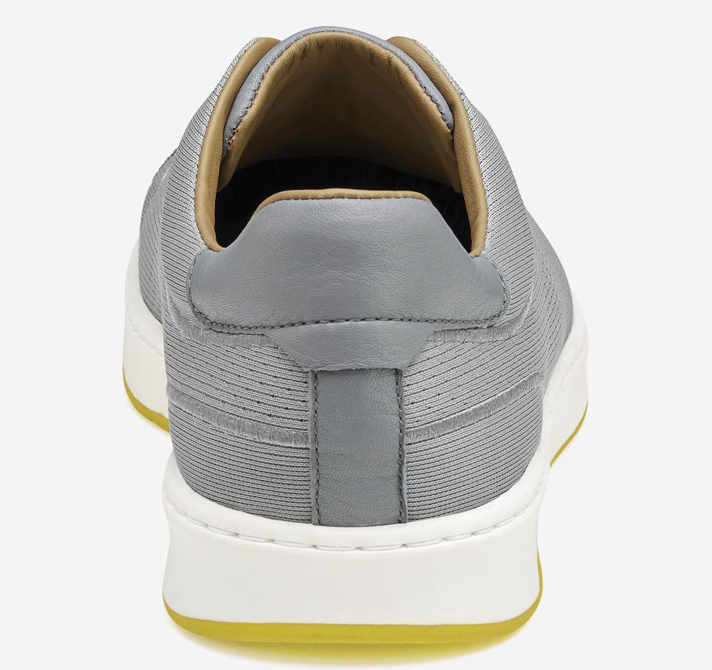 Johnston & Murphy Daxton Knit Lace-Up Gray Knit