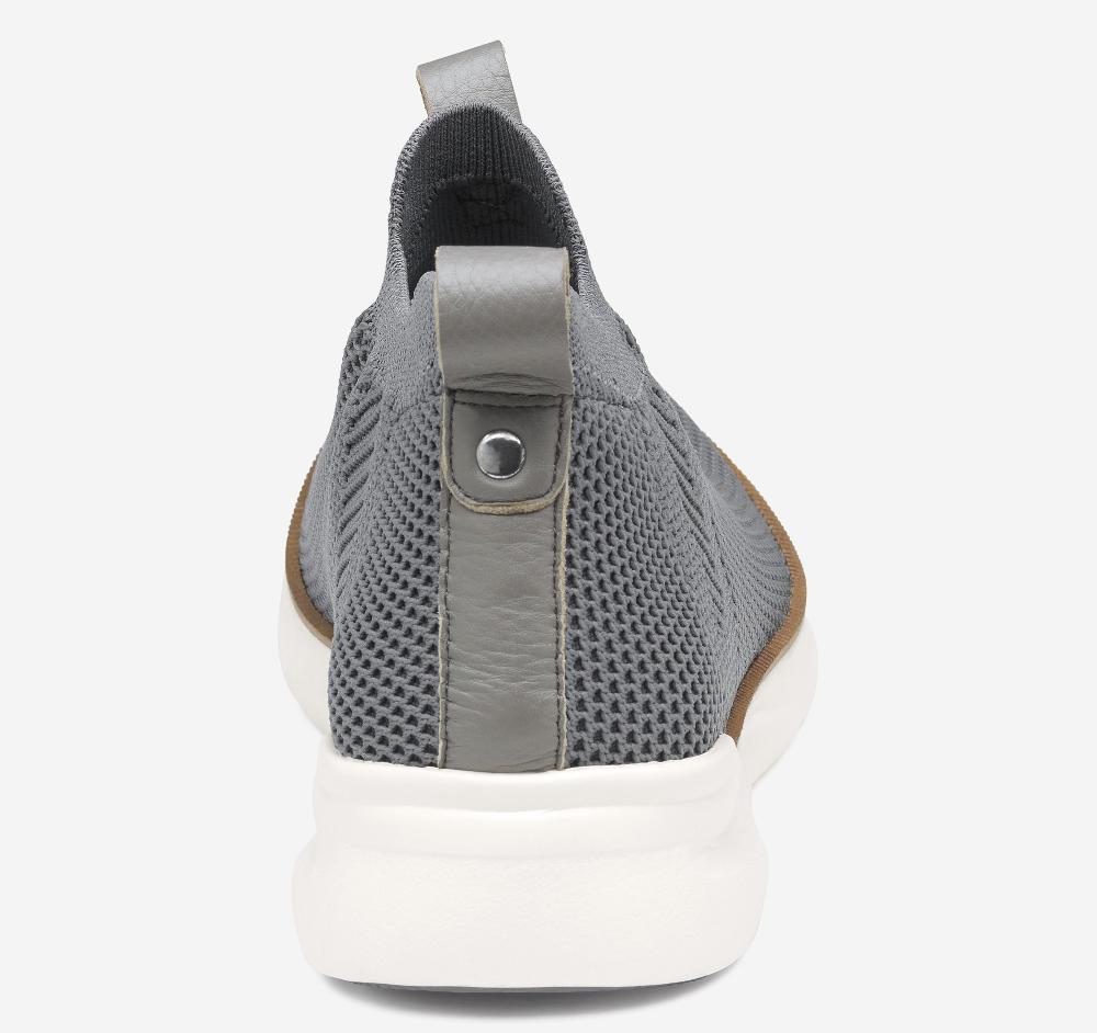 Johnston & Murphy Emery Knit Chelsea Boot Gray Knit