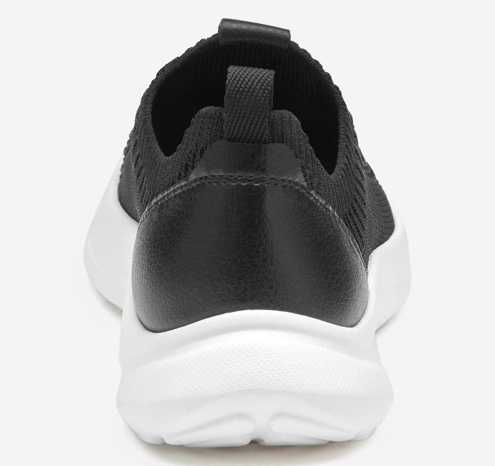 Johnston & Murphy Escape Knit Lace-Up Black Knit