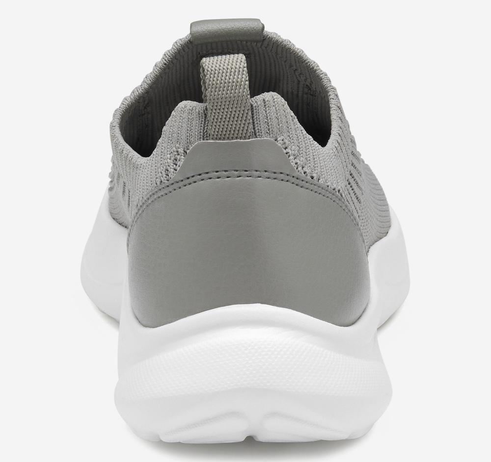 Johnston & Murphy Escape Knit Lace-Up Gray Knit