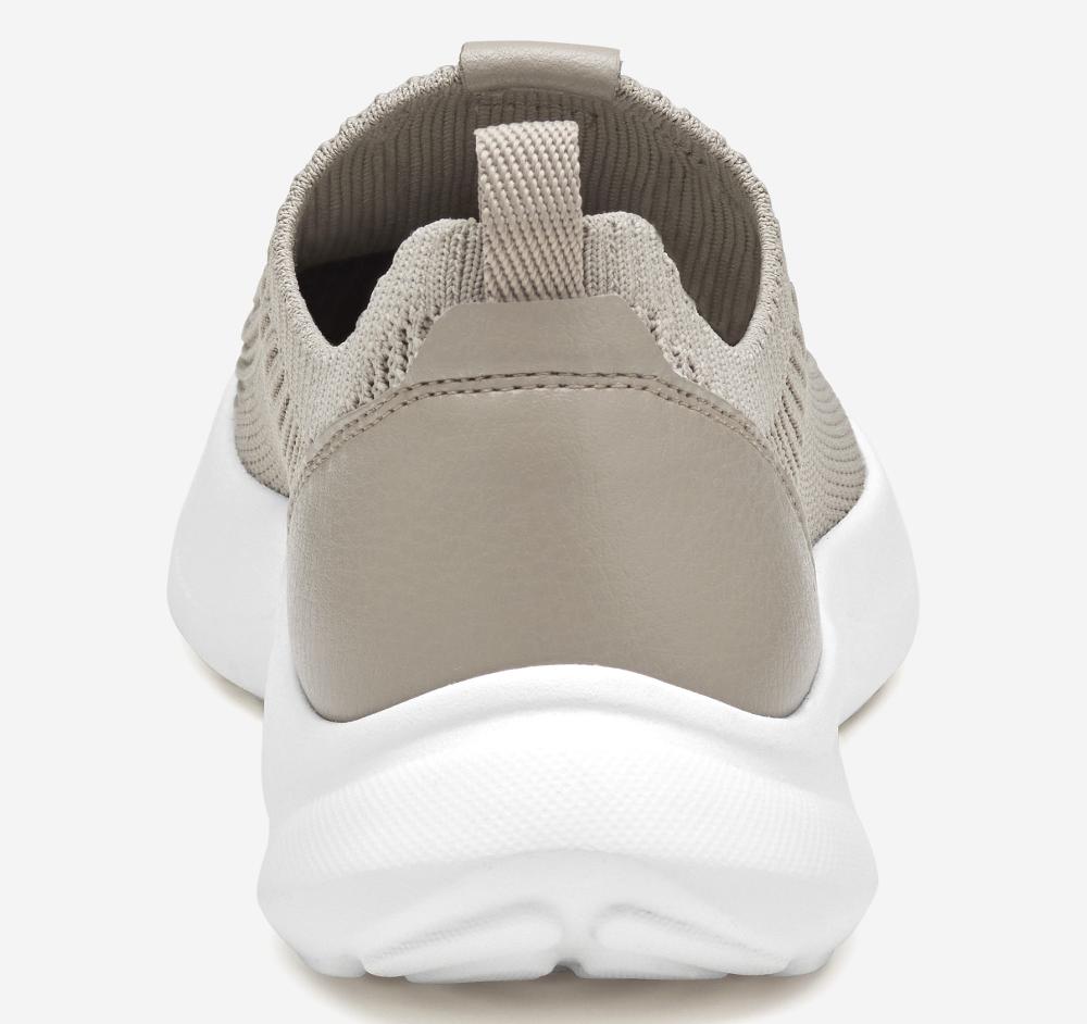 Johnston & Murphy Escape Knit Lace-Up Taupe Knit