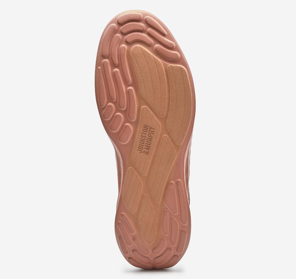 Johnston & Murphy Escape Knit Slip-On Rust Knit