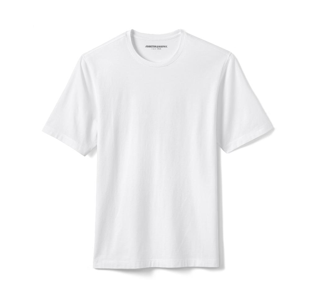 Johnston & Murphy Essential Tee White