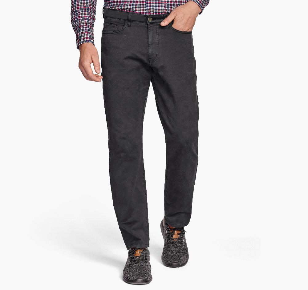 johnston & murphy Five-Pocket Pants Black