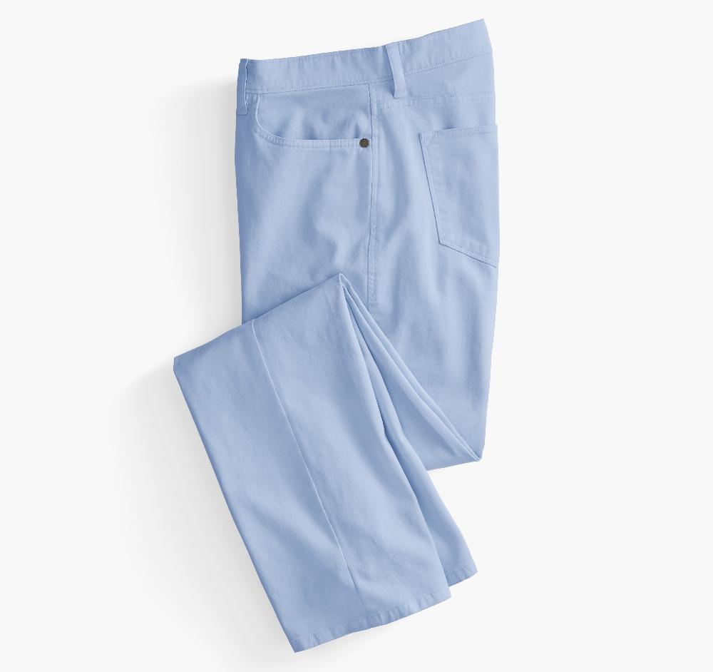 Johnston & Murphy Five-Pocket Pants Blue