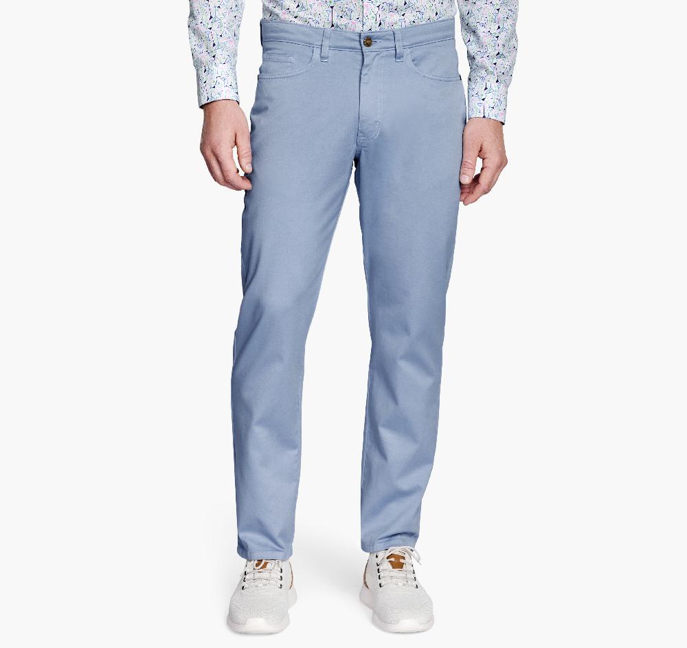 johnston & murphy Five-Pocket Pants Blue