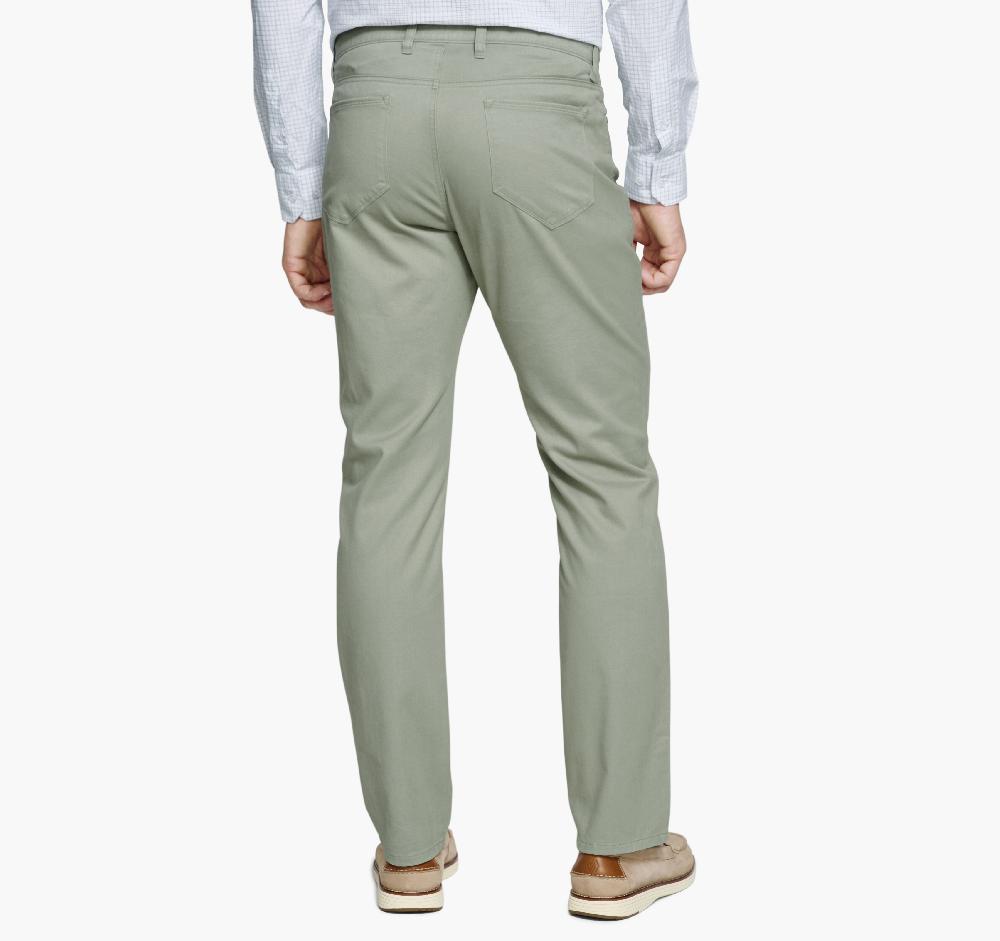 Johnston & Murphy Five-Pocket Pants Sage