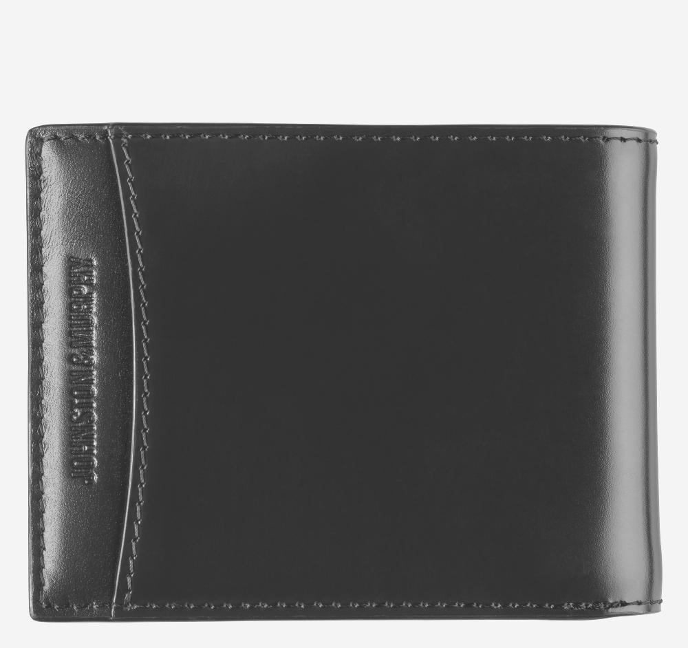 Johnston & Murphy Hudson Billfold Black Brush-Off
