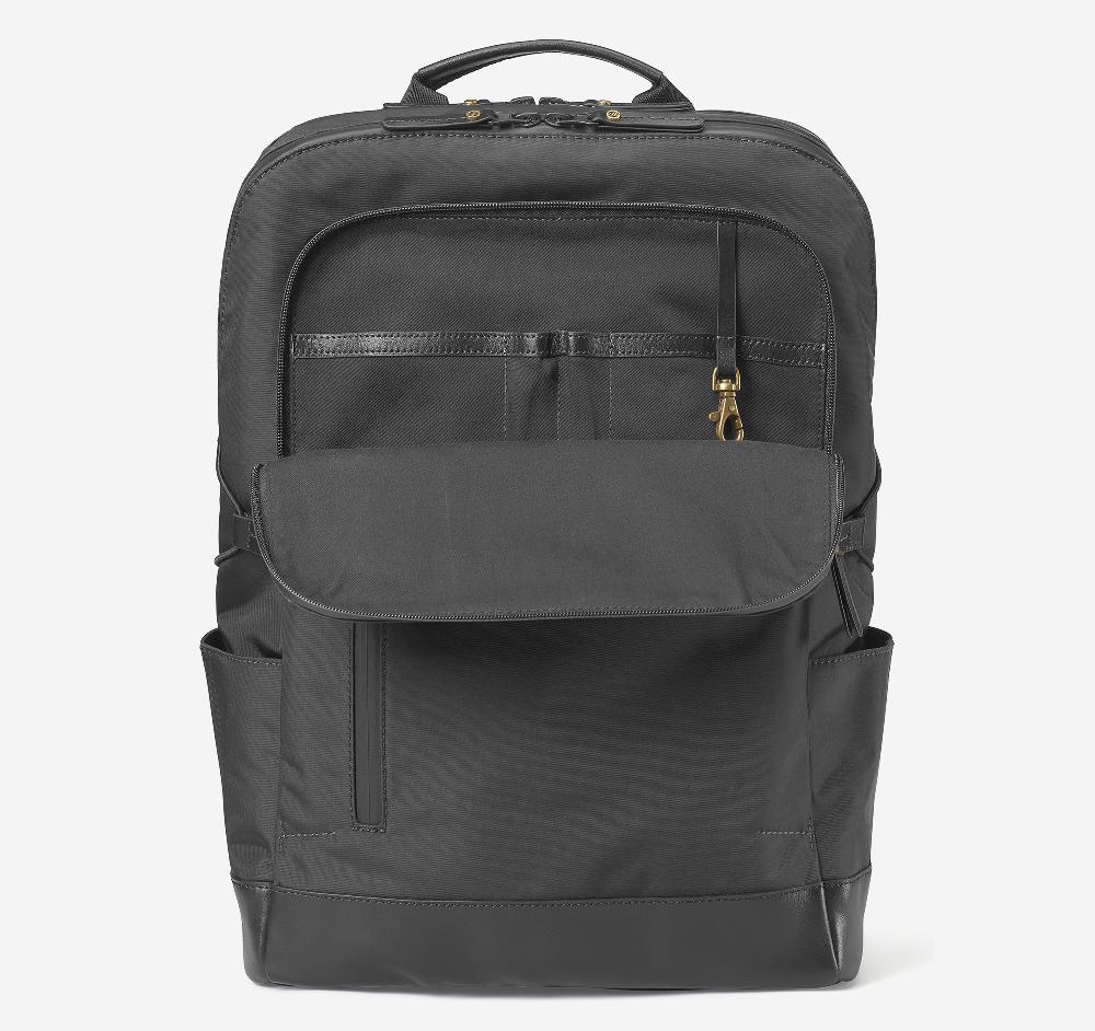 Johnston & Murphy Hudson Waterproof Backpack Black
