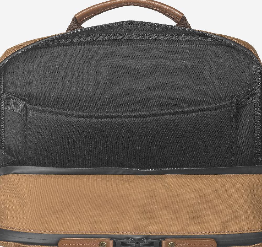 Johnston & Murphy Hudson Waterproof Backpack Cognac
