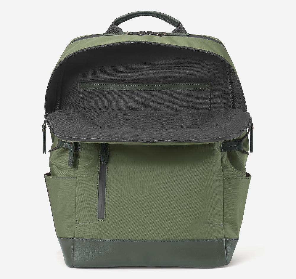 Johnston & Murphy Hudson Waterproof Backpack Olive