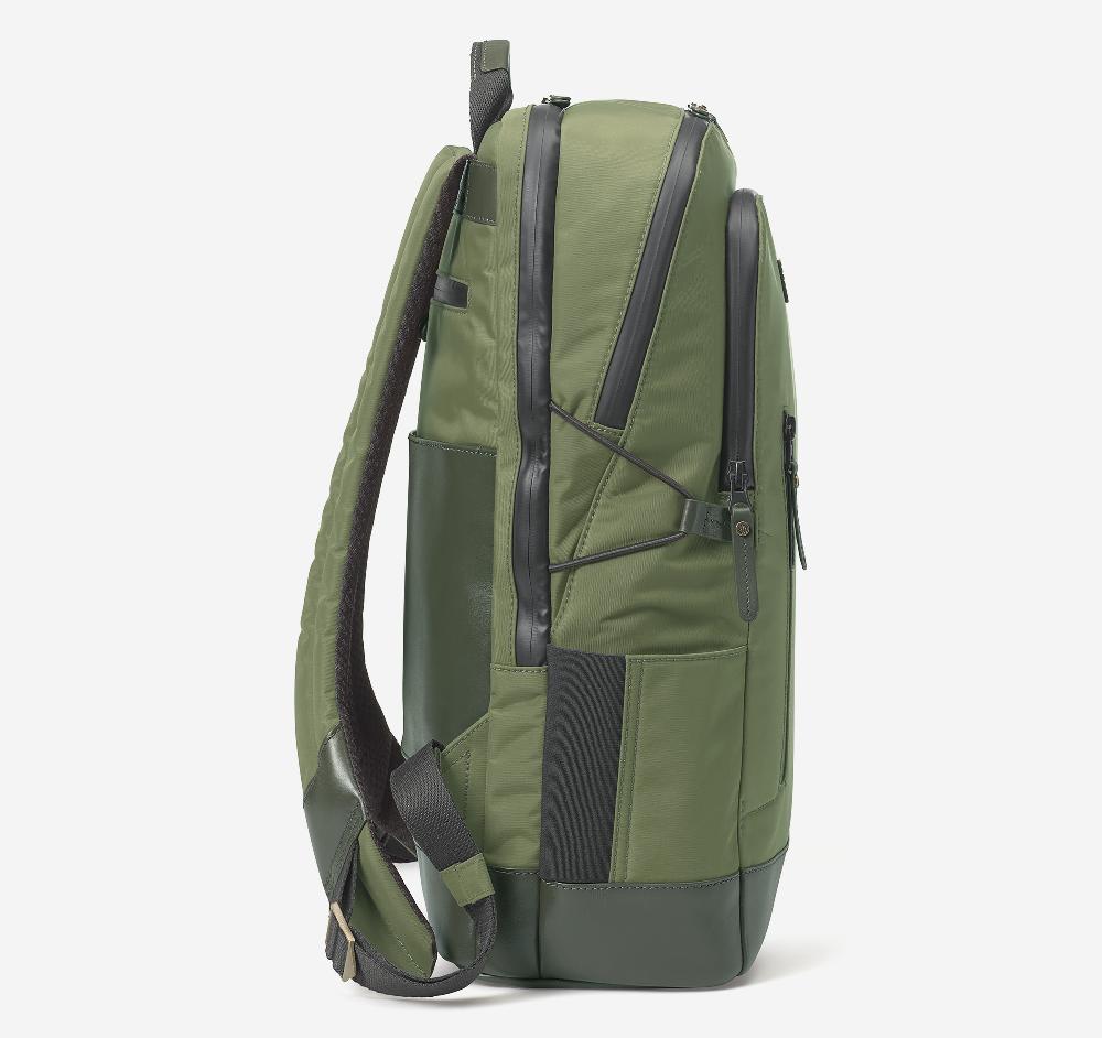 Johnston & Murphy Hudson Waterproof Backpack Olive