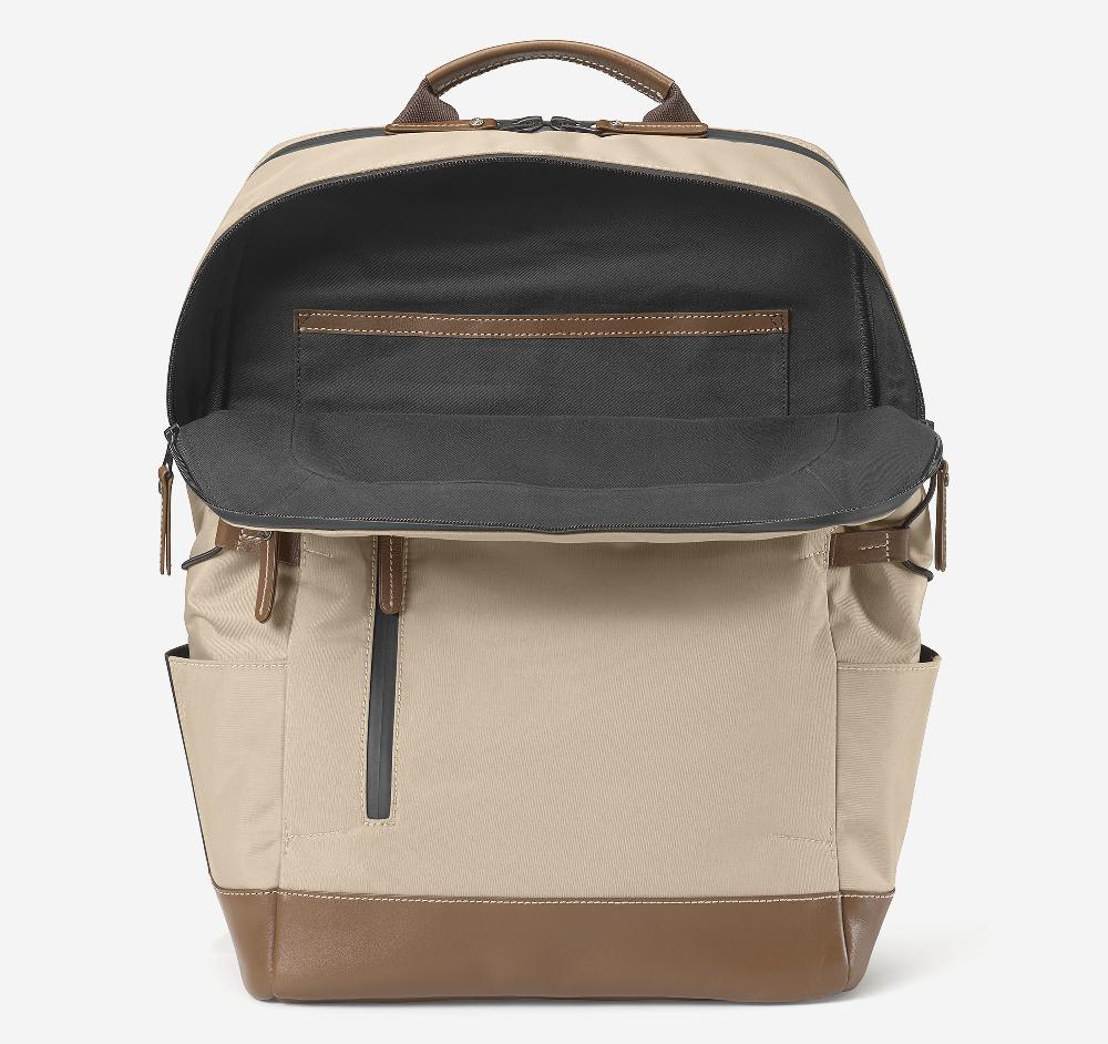 Johnston & Murphy Hudson Waterproof Backpack Taupe