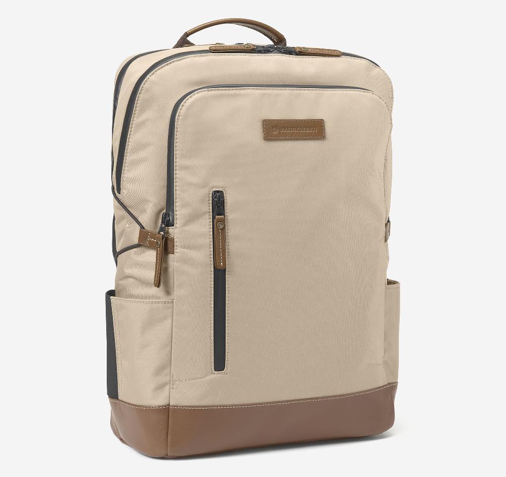 johnston & murphy Hudson Waterproof Backpack Taupe