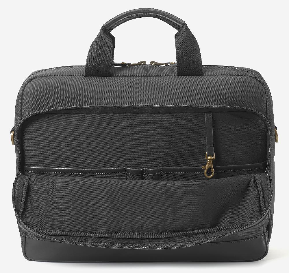 Johnston & Murphy Hudson Waterproof Briefcase Black