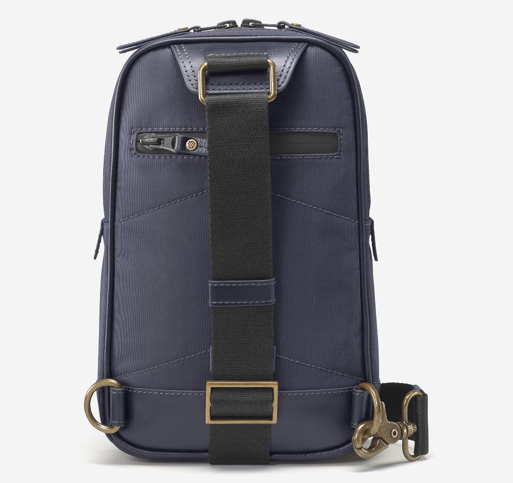 Johnston & Murphy Hudson Waterproof Sling Bag Navy