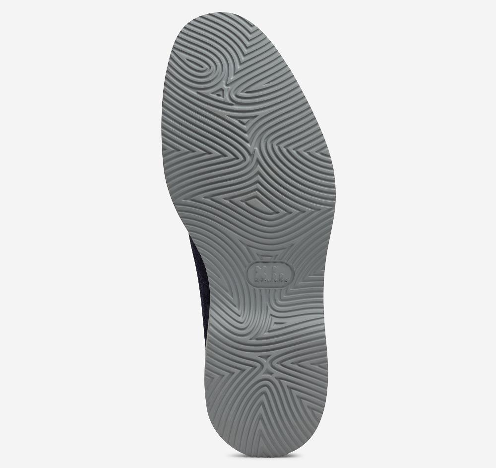 Johnston & Murphy Jenson Longwing Navy Suede