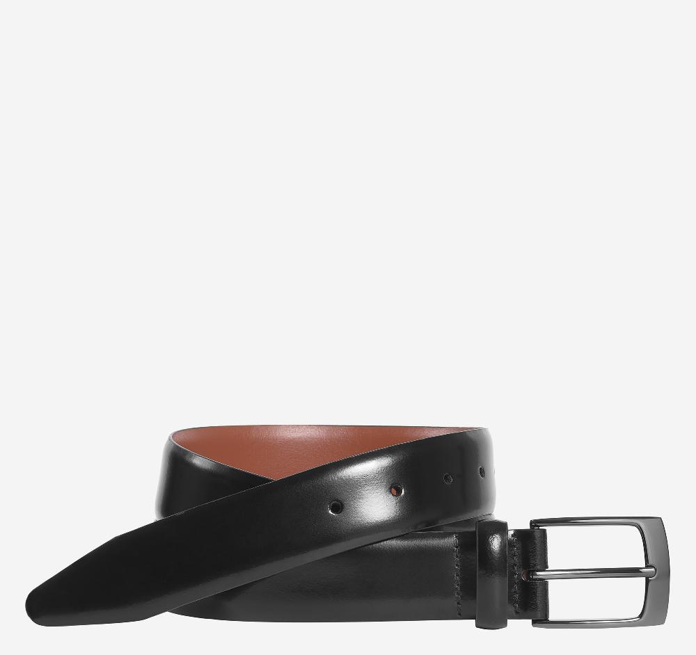 johnston & murphy Leather Belt Black