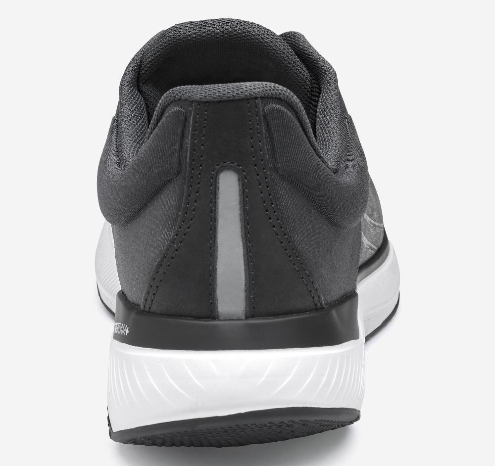 Johnston & Murphy Miles U-Throat Black Full Grain