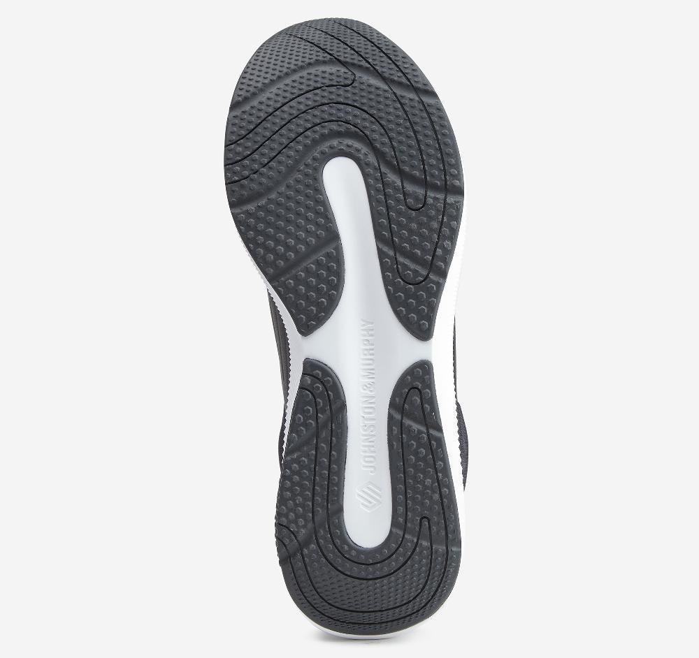 Johnston & Murphy Miles U-Throat Black Full Grain