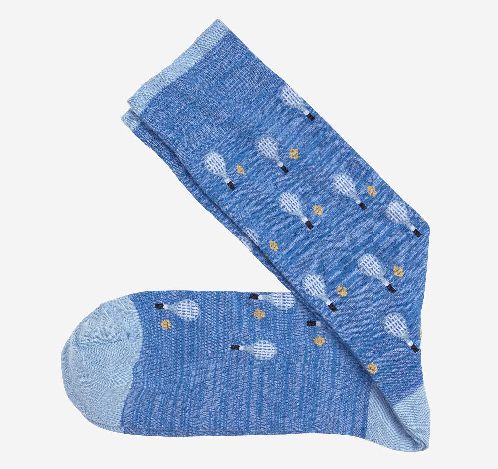 johnston & murphy Novelty Socks Blue Pickleball