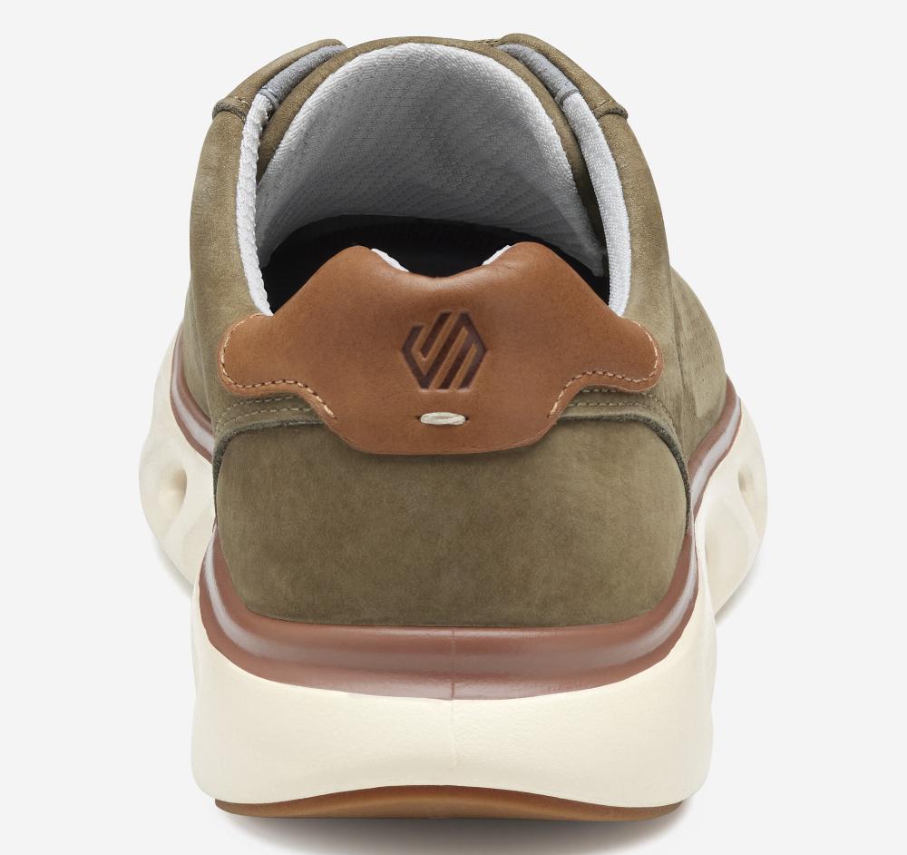 Johnston & Murphy Reactivate U-Throat Taupe Nubuck