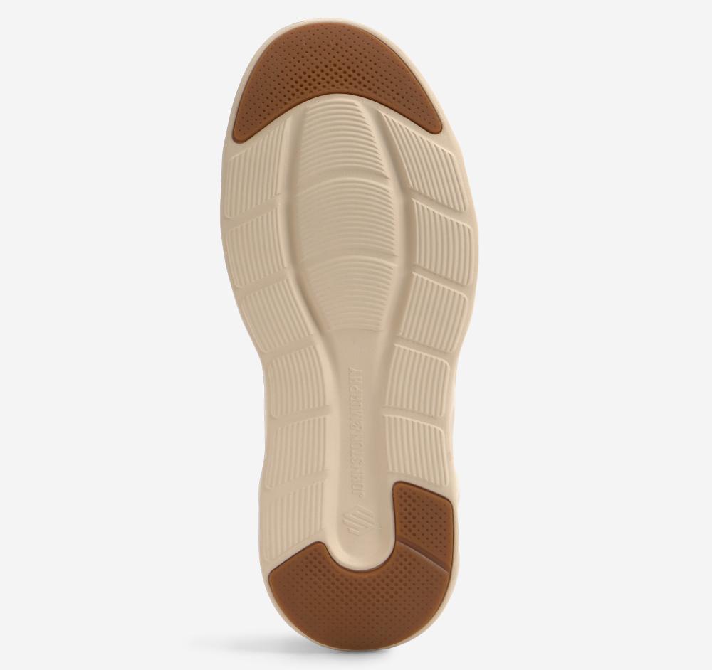 Johnston & Murphy Reactivate U-Throat Taupe Nubuck