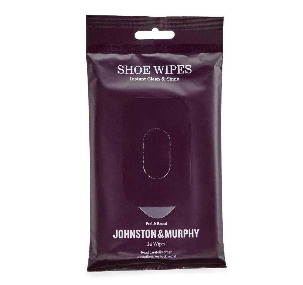 johnston & murphy Shoe Wipes Clear