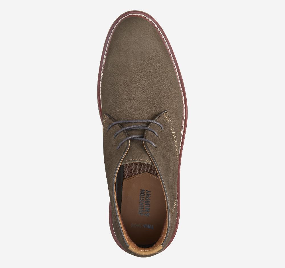 Johnston & Murphy Upton Chukka Brown Nubuck