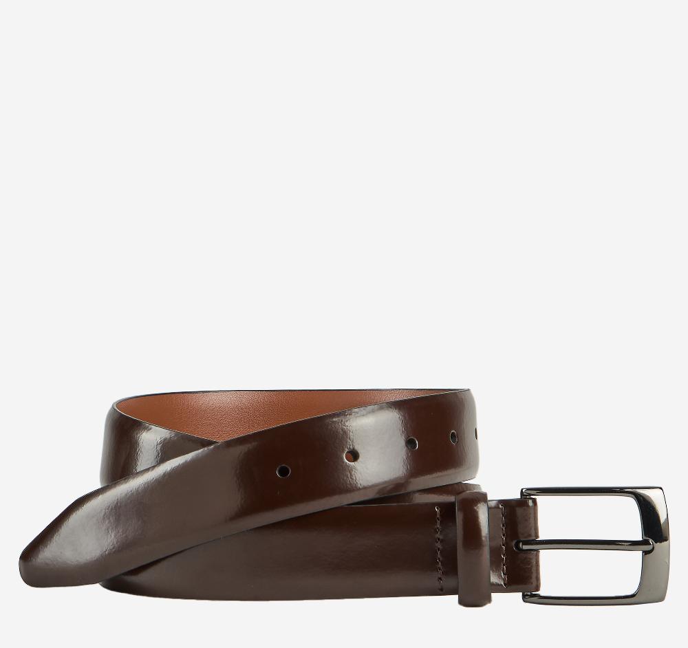 johnston & murphy Upton Dress Belt Mahogany