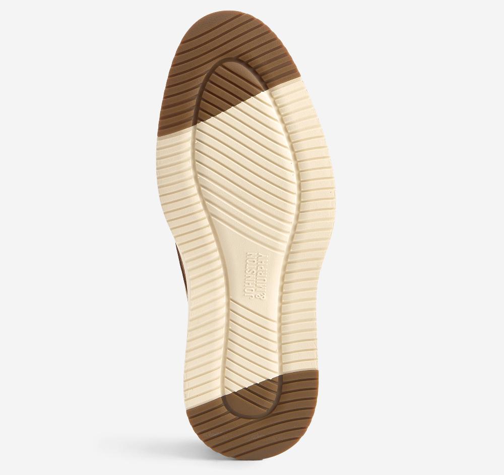 Johnston & Murphy Upton Penny Loafer Tan Full Grain