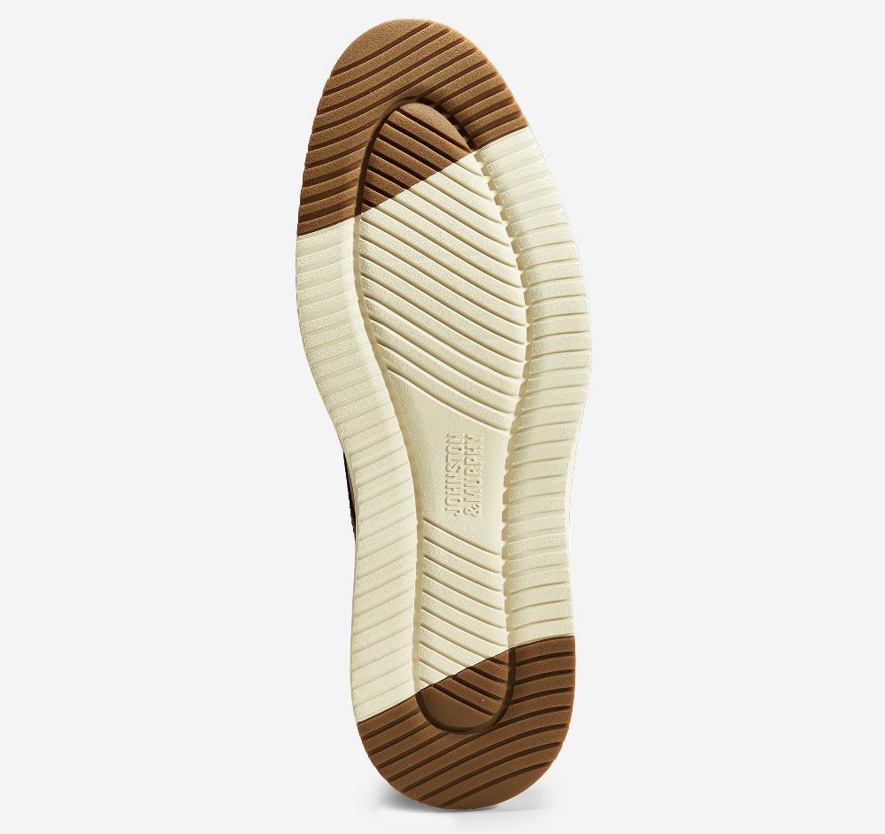 Johnston & Murphy Upton Plain Toe Tan Full Grain